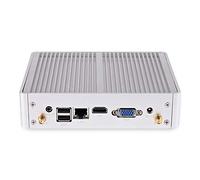 HSIPC New Broadwell i5 5200U Fanless PC, Mini Box PC, HTPC, Desktop PC Support with 8G RAM, 256G SSD Support Win 7/8 System 4 USB3.0 Support VGA HDMI Dual diaplay HD 1080P 4K WiFi Included