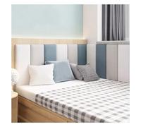 HSIRYAOHD Cabecero tapizado, pegatinas de pared autoadhesivas, 3D anticolisión, cabecero acolchado de pared para cama matrimonial, queen y king
