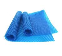 HSIRYAOHD Lona solar con ojal para cubierta rectangular de piscina, 400 µm de grosor, mantas de calefacción de burbujas para nadar en verano e invierno, para piscinas sobre el suelo (tamaño: 5 m x 6 m