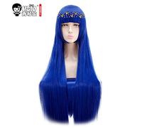 HSIU Land of the Lustrous Lapis lazuli wig Hoseki no Kuni Cosplay Wig Costume Play Woman Adult Wigs Halloween Anime Game Hair