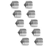 HSIXHAF 10x juego de tornillos prisioneros M6x6 manija de puerta juego de manijas de puerta tornillos prisioneros