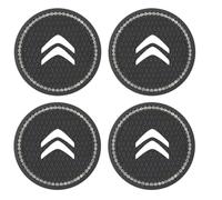 HSJKU Alfombrilla para Portavasos para Citroen C3-XR 2019-2023, Antideslizante y Absorbente Base para Vasos Accesorio Interior Autom,D- 4 Pieces