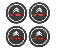 HSJKU Alfombrilla para Portavasos para Citroen C5 Aircross SUV 2018-2024, Antideslizante y Absorbente Base para Vasos Accesorio Interior Autom,A- 4 Pieces