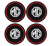 HSJKU Alfombrilla para Portavasos para MG MG3 2013-2018 2019 2020 2021 2022 2023 2024, Antideslizante y Absorbente Base para Vasos Accesorio Interior Autom, 4 Pieces