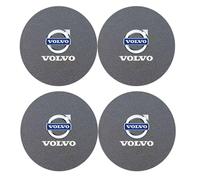 HSJKU Alfombrilla para Portavasos para Volvo C70 Coupe Cabrio II 2009-2013, Antideslizante y Absorbente Base para Vasos Accesorio Interior Autom,B- 4 Pieces