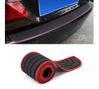 HSJKU Protector Paragolpes Trasero Goma para Ford KUGA ST-Line 2015-2019, Umbral de Puerta de Coche Adapta MayoríA Accesorios Exteriores Coche,B-104cm*9cm