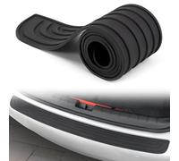 HSJKU Protector Paragolpes Trasero Goma para VW Multivan (T7) 2021-2023 2024, Umbral de Puerta de Coche Adapta MayoríA Accesorios Exteriores Coche,A-104cm*9cm