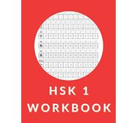 HSK 1 Workbook: 120 Pages Chinese Character Notebook With Pinyin - For Beginners