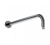 HSK Soporte de pared con roseta, redondo, curvado, cromado, 1100005