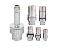 HSK32E HSK40E HSK50E Tool Holder ER11 ER16 ER20 ER25 ER32 SK10 SK16 Collet Chuck Stainless Steel HSK ER SK Lathe Machining Tools(HSK40E-ER16-60MS)