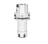 HSK63A ER - Portaherramientas con tuerca deslizante, HSK63A ER25 ER32 100 Collet Chuck Block Holder G2.5/25000 RPM Aplicar para máquina herramienta de husillo HSK63A