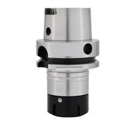 HSK63A Portaherramientas de alta precisión ER16 ER20 ER25 ER32 ER40 Mandril de pinza Máquinas herramienta de cinco ejes Mango de cuchilla de alta velocidad Husillo(ER25UM-100L(20Cr))