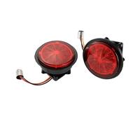 HSKFH Faros traseros Para Can-Am para Outlander para Commander para Maverick para Renegade luz freno trasera coche 2 uds luces traseras LED modificadas con bombilla Luces de freno(Red-With bulb)