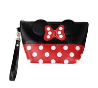 HSKRKOW 1 Pieza Bolsa Maquillaje Mick, Bolsa Maquillaje Mujer Estilo Orejas de Ratón, Bolsa Cosmética, Bolsa Maquillaje Mujer, Para Bolsa Maquillaje, Llaves, Auriculares, Barra de Labios