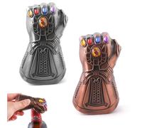 HSKRKOW 2 Piezas Guantes Abrebotellas Tha-Nos, Abrebotellas Los Vengadores, Colección Para Fans, Idea De Regalo Para Bares, Fiestas, Amantes De La Cerveza