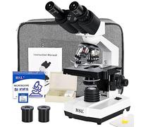 HSL Microscopio binocular compuesto 40x-2500x para adultos profesionales, microscopios para estudiantes educativos, microscopio biológico LAB Micro Scope microscopio 1000x 400X