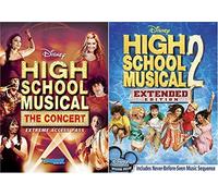 HSM Disney 2-Pack Exclusive Bundle High School Musical: The Concert - Extreme Access Pass & High School Musical 2 - Extended Edition (Target Exclusive)