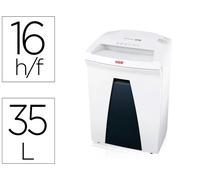 Destructora de documentos SECURIO B24 HSM, volumen de recogida 34 l