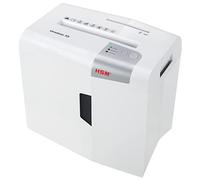 HSM Shredstar X8 - Destructora de documentos, 4.5 x 30 mm, color blanco plata