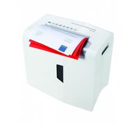 HSM Shredstar X8 - Destructora de documentos, 4.5 x 30 mm, color blanco plata