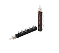 HSMXNEONJB 1 unidad PS-82H03-F12, llave de reinicio automático de fuente con resorte, doble banco, decodificador de TV, interruptor de llave recto
