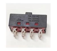 HSMXNEONJB 1 unidad XN-2-2308 Interruptor de cambio for secador de pelo, 8 pines, 3 velocidades, con pasador de soldadura, 16 A, 125 V