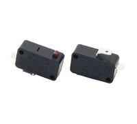 HSMXNEONJB 10pc KW3-OT-G large microswitch two-pin short red button induction cooker travel limit switch
