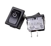 HSMXNEONJB 1pc feet since the reset 6 a / 250 v ship type switch R19A 15 * 21 mm