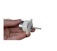 HSMXNEONJB 300 Caja de cambios Reductor de engranajes Arranque DC 6V 9V 12V 18,5 RPM Caja de cambios de electronic starter silenciada de baja velocidad