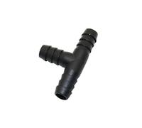 HSMXNEONJB Garden Plumbing 200pcs T-Joint Black Irrigation Pipe Tee Barbed Hose Connection Greenhouse Watering The Garden Irrigation System Connector (Diameter : 10mm)