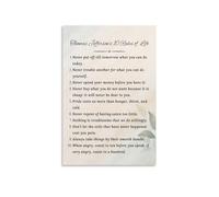 HSMXNEONJB Historical Quotes Wall Art: Thomas Jefferson Poster, Founding Father Wisdom on Government & Liberty, Study or Library Decor(Framed,12x18inch(30x45cm))