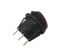 HSMXNEONJB Interruptor circular tipo barco, 2 posiciones, 3 pines, palanca de encendido, KAN-B2-25P, 6,5 A, 250 V, 1 unidad
