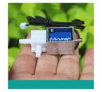 HSMXNEONJB Válvula solenoide pequeña de 2 posiciones y 3 vías, 24 V CC, N/ON/C, control de flujo de aire y agua, válvula electromagnética for riego DIY HSMXNEONJB