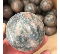 HSMXNEONJB whey Stone Quartz Ball, Beautiful Crystal Ball as a Gift Ornaments