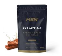 HSN Aislado de Proteína de Suero CFM Evolate 2.0 | Barquillo Chocolate 500g | Whey Protein Isolate 90% + Enzimas DigeZyme® | No Incluye Dosificador | No-GMO, Vegetariano, Sin Gluten ni Soja