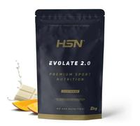 HSN Aislado de Proteína de Suero CFM Evolate 2.0 | Chocolate Blanco y Mango 2Kg | Whey Protein Isolate 90% + Enzimas DigeZyme® | No Incluye Dosificador | No-GMO, Vegetariano, Sin Gluten ni Soja