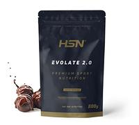 HSN Aislado de Proteína de Suero CFM Evolate 2.0 | Doble Chocolate 500g | Whey Protein Isolate 90% + Enzimas DigeZyme® | No Incluye Dosificador | No-GMO, Vegetariano, Sin Gluten ni Soja