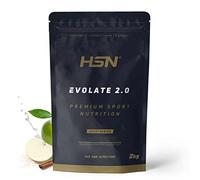 HSN Aislado de Proteína de Suero CFM Evolate 2.0 | Manzana Canela 2Kg | Whey Protein Isolate 90% + Enzimas DigeZyme® | No Incluye Dosificador | No-GMO, Vegetariano, Sin Gluten ni Soja
