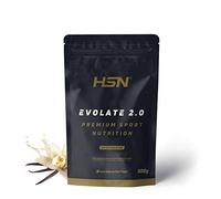 HSN Aislado de Proteína de Suero CFM Evolate 2.0 | Vainilla 500g | Whey Protein Isolate 90% + Enzimas DigeZyme® | No Incluye Dosificador | No-GMO, Vegetariano, Sin Gluten ni Soja