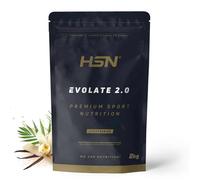 HSN Aislado de Proteína de Suero CFM Evolate 2.0 | Vainilla Caribeña 2Kg | Whey Protein Isolate 90% + Enzimas DigeZyme® | No Incluye Dosificador | No-GMO, Vegetariano, Sin Gluten ni Soja