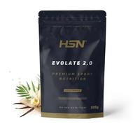 HSN Aislado de Proteína de Suero CFM Evolate 2.0 | Vainilla Caribeña 500g | Whey Protein Isolate 90% + Enzimas DigeZyme® | No Incluye Dosificador | No-GMO, Vegetariano, Sin Gluten ni Soja