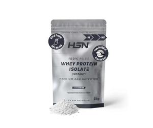 HSN Aislado de Proteína de Suero CFM Sin Edulcorantes | Neutro 2Kg | 100% Whey Protein Isolate | 93% Proteínas por Batido | No Incluye Dosificador | No-GMO Vegetariano Sin Gluten ni Soja
