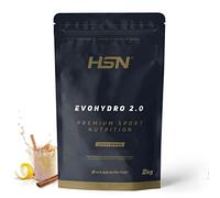HSN Aislado de Proteína de Suero Hidrolizado Evohydro 2.0 | Leche Merengada 2Kg = 67 Batidos | Hydro Whey Lacprodan® Hydro.90 INS. | Baja en Lactosa | No-GMO, Vegetariano, Sin Gluten