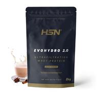 HSN Aislado de Proteína de Suero Hidrolizado Evohydro 2.0 | Té Chai con Leche 2Kg = 67 Batidos | Hydro Whey Lacprodan® Hydro.90 INS. | Baja en Lactosa | No-GMO, Vegetariano, Sin Gluten