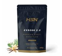 HSN Albúmina de Huevo en Polvo Evoegg 2.0 | Vainilla Caribeña 500g | Pura Proteína de Claras Deshidratadas de Gallinas no Enjauladas | No Incluye Dosificador | No-GMO Vegetariano Sin Lactosa Sin Grasa