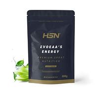 HSN Aminoácidos Esenciales en Polvo con Sabor y Cafeína Evoeaa's Energy | Manzana 500g | 9 Aminoácidos Esenciales (EAA's) en Forma Libre | No Contiene Dosificador | No-GMO, Vegano, Sin Gluten