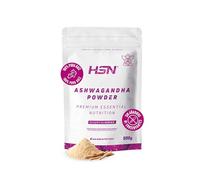 HSN Ashwagandha en Polvo 500g | 100% Raíz Pura de Withania Somnifera | Adaptógeno Natural para el Estrés, Bienestar Mental y Vitalidad | Sin Añadidos, Vegano | Formato Versátil para Batidos y Bowls