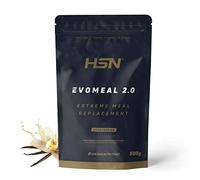 HSN Batido Sustitutivo de Comida Evomeal 2.0 | Vainilla 500g = 9 Tomas por Envase para el Control y Pérdida de Peso | con Proteína Whey, Vitaminas, Minerales y Omega-6 | Sin Gluten y Vegetariano