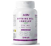 HSN Betaína Hcl 650Mg Complex 120 Cápsulas Vegetales