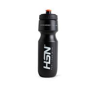 HSN Bidón Ciclismo Fuel Your Ride | 700ml | Negro | Botella de plástico reciclable sin BPA con materiales Eco-Friendly | Tapón Anti-goteo | Sin Olores